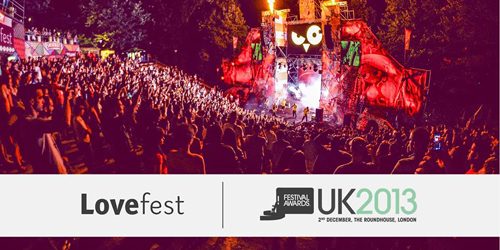 “Lovefest” nominovan za najbolji evropski festival