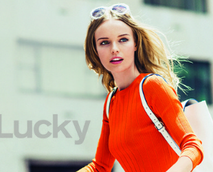 Modni zalogaj: Kate Bosworth za “Lucky Magazine”