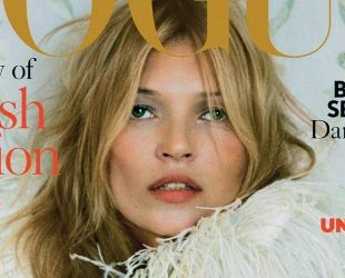 Modni zalogaj: Kate Moss za decembarski “Vogue UK“