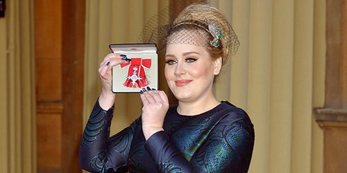 Adele dobila orden za doprinos muzici