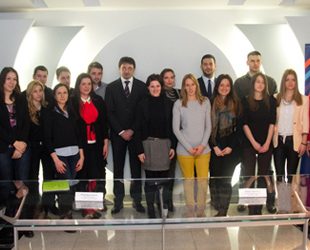 Stipendisti Fonda za mlade talente na praksi u kompaniji Telekom Srbija