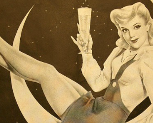 Vintage reklame za pivo sa ženama