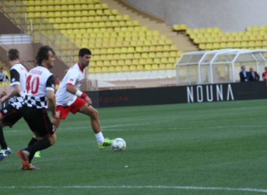 Kad Nole igra fudbal: Humanitarne utakmice u Monaku