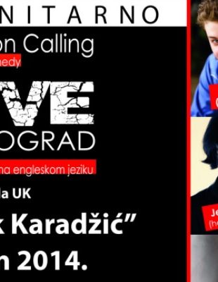 Humanitarni nastup: Veče stand-up komedije “London calling”