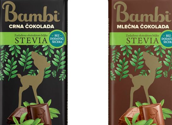 Bambi čokolade sa steviom: Potpuno uživanje bez griže savesti