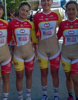 Kolumbijske biciklistkinje: Gole u sedlu