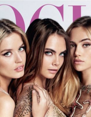 Tri gracije na naslovnici magazina “Vogue UK”