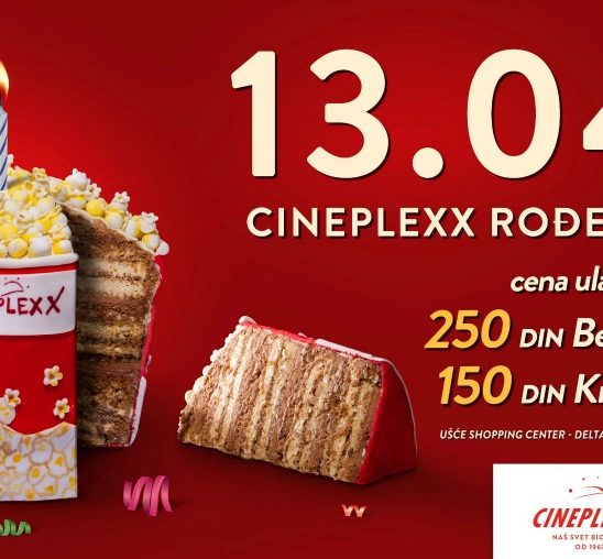 Veliko rođendansko slavlje bioskopa Cineplexx