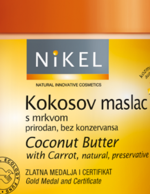 Beauty must have: Nikelov kokosov maslac sa šargarepom