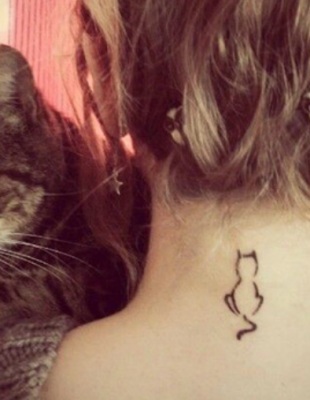 Minimalne tetovaže za sve ljubitelje mačaka