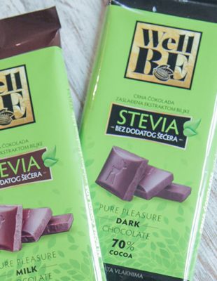 Novi član WellBe porodice – čokolade sa stevijom