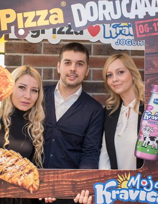 Složili su se najbolji ukusi – BigPizza i jogurt Moja Kravica