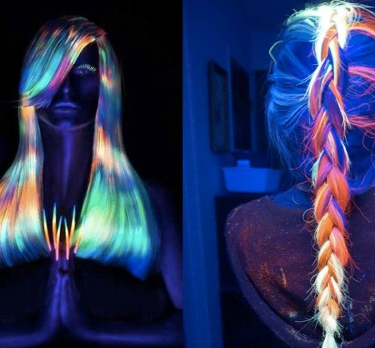 Novi trend: Zasijajte u mraku FLUORESCENTNOM bojom kose