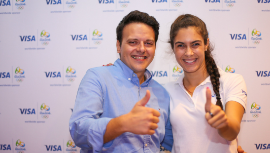Visa i Milica Mandić svečano proslavili završetak Rio 2016 Olimpijske kampanje