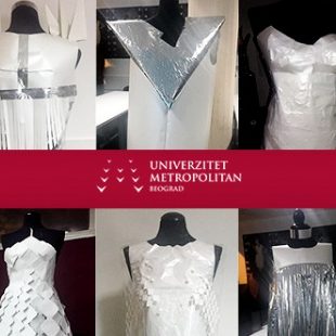 Jedinstvena edukativna izložba studenata Univerziteta Metropolitan “Dress Me Up by Paper”