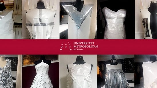 Jedinstvena edukativna izložba studenata Univerziteta Metropolitan “Dress Me Up by Paper”