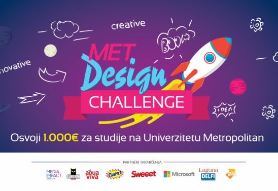 Takmičenje za srednjoškolce iz oblasti dizajna “MET Design Challenge” na Univerzitetu Metropolitan