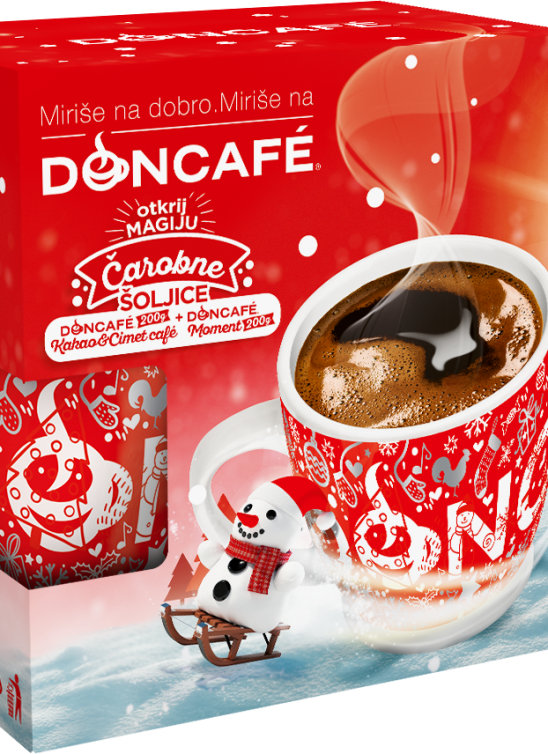 Doncafé  – čarobna šoljica u prazničnom paketu
