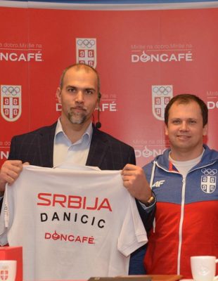 Doncafé zvanična kafe Olimpijskog tima Srbije