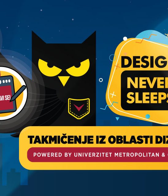 Design never sleeps: Prvi dizajnerski hakaton u Srbiji powered by Univerzitet Metropolitan & Guarana