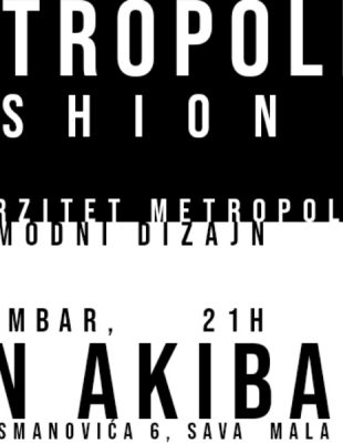 CONTEMPORARY – 3. Metropolitan Fashion Day u Ben Akibi