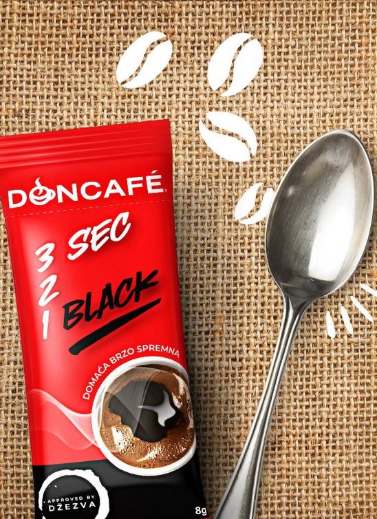 GIVEAWAY: Doncafé 3 sec 2 1 black – jedina 100% turska kafa za brzu i laku pripremu!