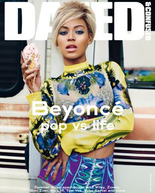 Beyoncé Knowles za “Dazed & Confused” jul 2011.