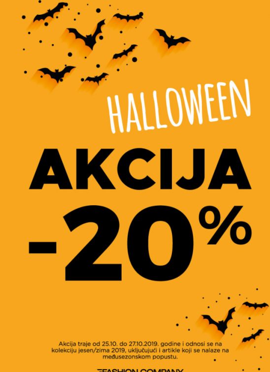 HALLOWEEN – vikend strašno dobrih popusta