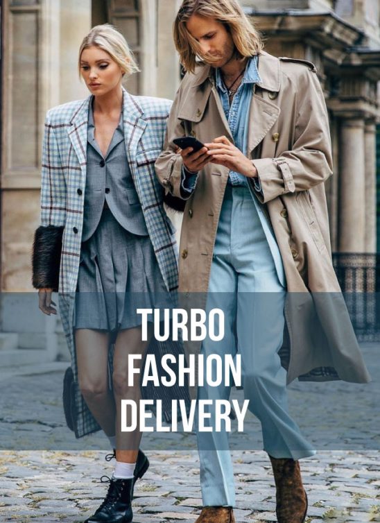 TURBO FASHION DELIVERY: Blue is the greatest color!