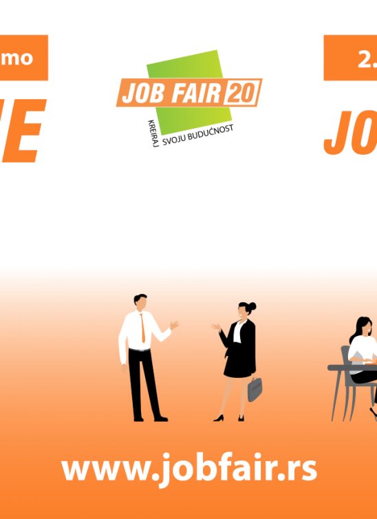 Sajam poslova i praksi “JobFair ─ Kreiraj svoju budućnost!”