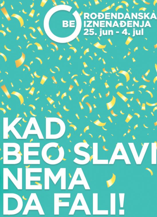 BEO Shopping Center slavi prvi rođendan