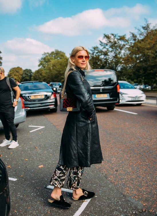 Mantili, jakne i sakoi od kože – još jedan jesenji trend koji nam je donela Londonska nedelja mode