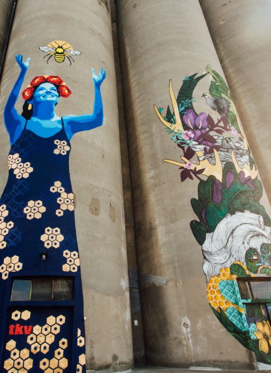 Zaokružena letnja sezona beogradskih Silosa uz završetak velikih murala Jane Danilović i TKV