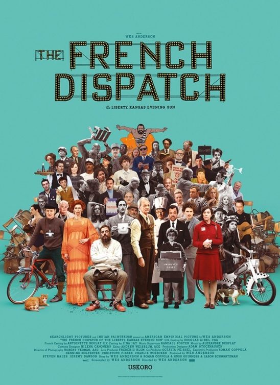 Zašto bi trebalo da pogledate “The French Dispatch” – novi film Wesa Andersona