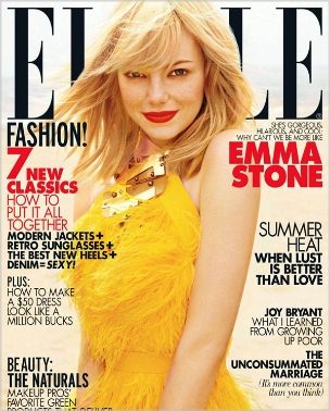 Emma Stoun za “Elle US” jul 2011.