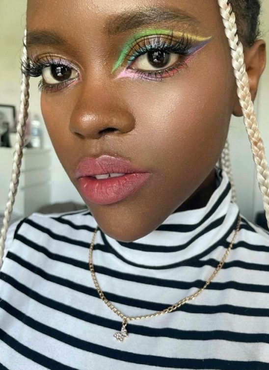 Trend geometrijskog makeupa – predstavljamo nekoliko primera koje ćete poželeti da rekreirate!