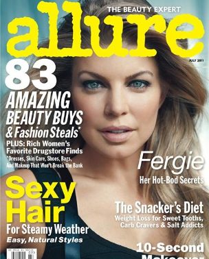 Fergie za “Allure” jul 2011.