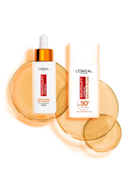 Витамин С и SPF са задължителни елементи от всеки ритуал за грижа за кожата – открийте новата линия L’Oréal Paris Revitalift и изпробайте продуктите