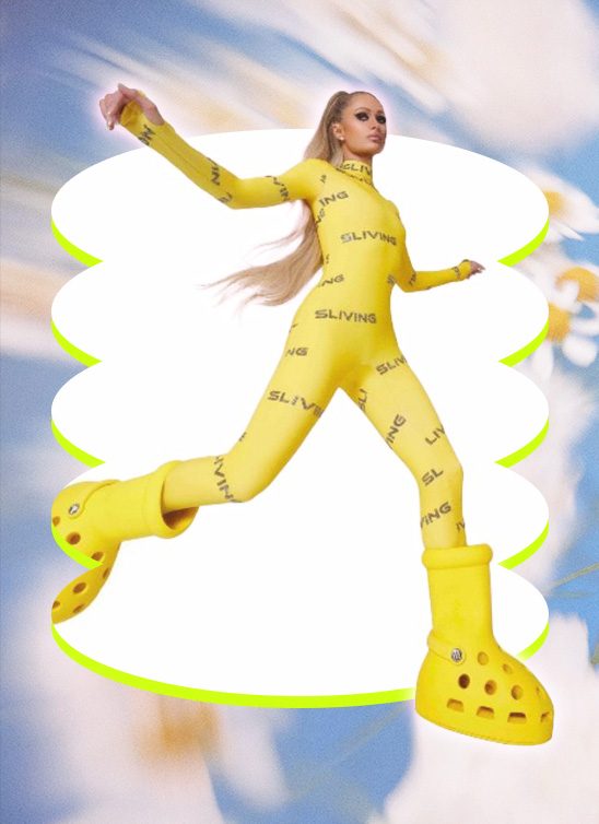 WNB Latest: Paris Hilton je predstavila novi model Big red boot čizama – u žutoj boji