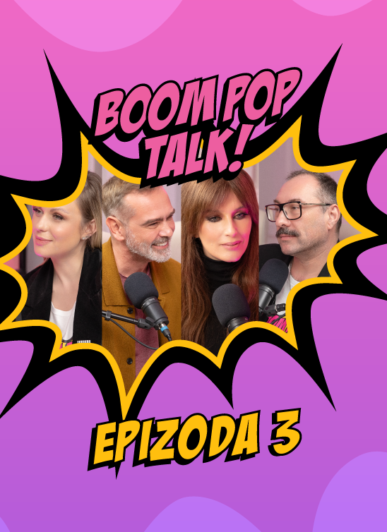BOOM POP TALK podcast sa Ninom Milović i Markom Nikolićem: Epizoda 3