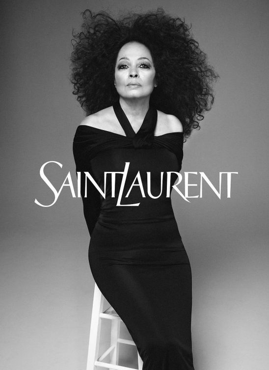 Legendarna Diana Ross je lice prolećne Saint Laurent kampanje