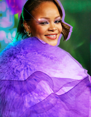 Chrome senka u boji lavande: Rihanna je postavila makeup trend za 2024.
