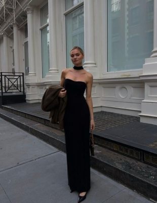 Pronašli smo najlepše minimalističke crne haljine, koje svaki autfit čine glamuroznim