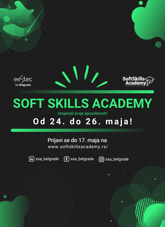 Prijavite se na “Soft Skills Academy – unapredi svoje sposobnosti”, besplatni seminar ličnih i profesionalnih sposobnosti