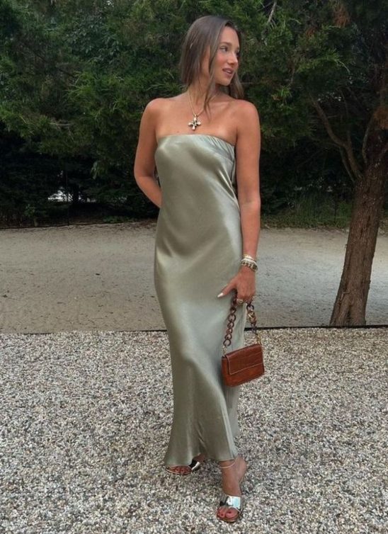 Slip haljine: Elegantan modni komad za svečane prilike, večere i šetnje gradom