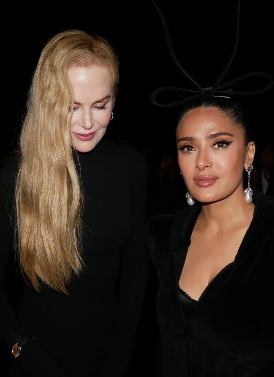 Šta se zapravo desilo između Salme Hayek i Nicole Kidman na Balenciaga reviji