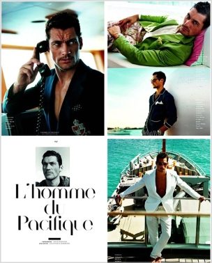 David Gandy za “Vogue Hommes International” proleće/leto 2011.