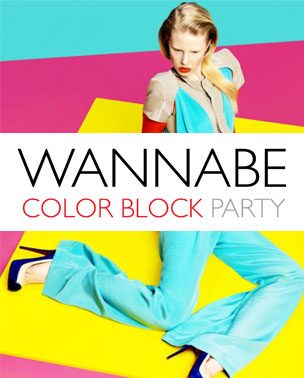 Wannabe Color Block Party @ Plastic Light / 15.07