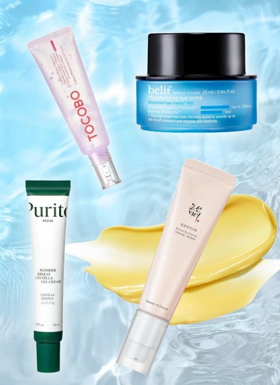 Izdvajamo 10 korejskih krema za područje oko očiju iz domaće ponude