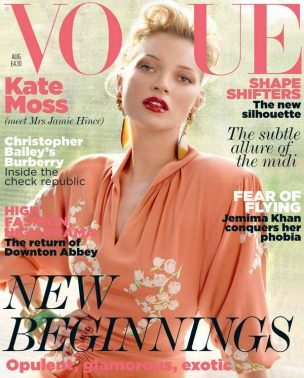 Kate Moss za “Vogue UK” avgust 2011.